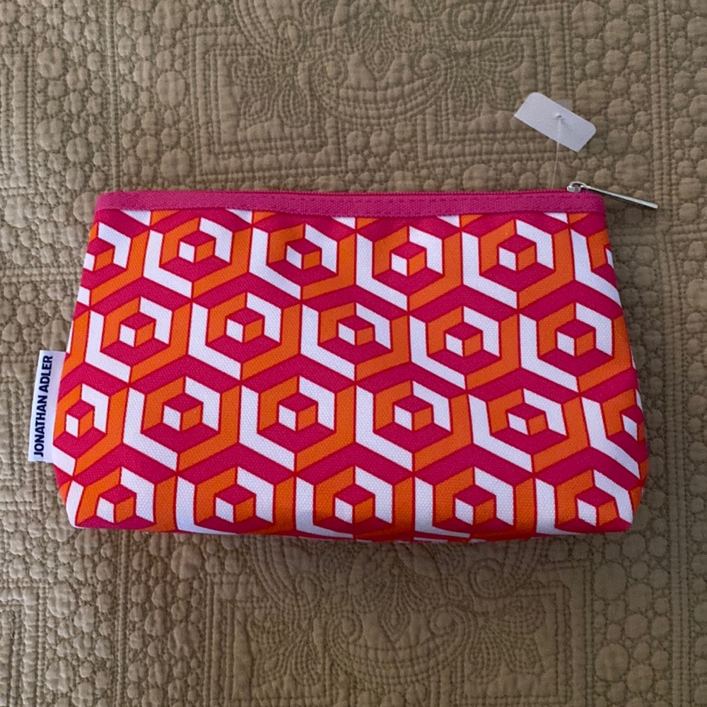 9” x 6” Clinique zipper bag